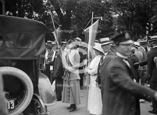 Woman Suffrage, 1917. Creator: Harris & Ewing.