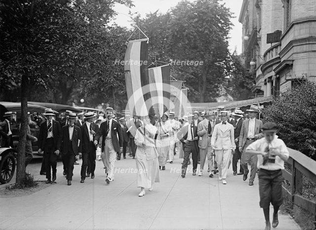 Woman Suffrage, 1917. Creator: Harris & Ewing.