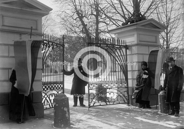 Woman Suffrage, 1917. Creator: Harris & Ewing.