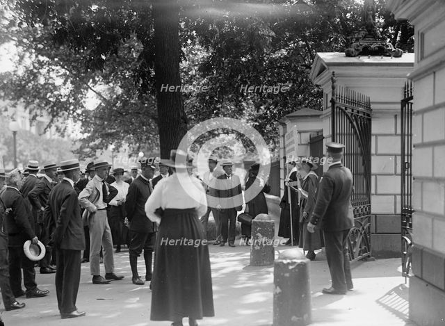 Woman Suffrage, 1917. Creator: Harris & Ewing.