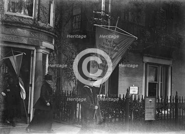 Woman Suffrage, 1917. Creator: Harris & Ewing.