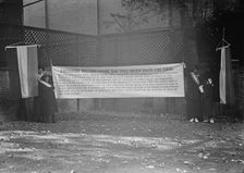 Woman Suffrage, 1917. Creator: Harris & Ewing