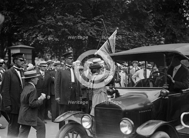 Woman Suffrage Arrests, 1917. Creator: Harris & Ewing.