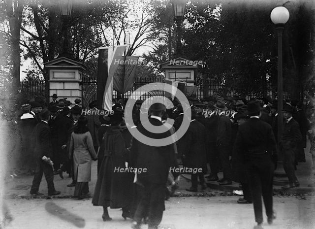 Woman Suffrage Arrests, 1917. Creator: Harris & Ewing.