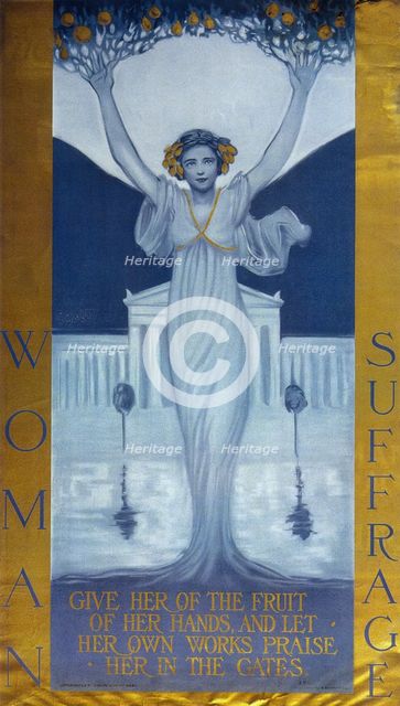Woman suffrage, c. 1905. Artist: Cary (Rumsey), Evelyn (1855-1924)