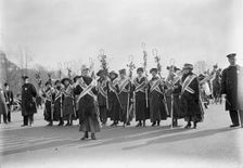 Woman Suffrage - March On Capitol, 1916. Creator: Harris & Ewing
