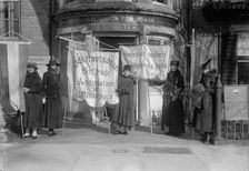 Woman Suffrage - Minnesota Group at Headquarters, 1917. Creator: Harris & Ewing