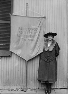 Woman Suffrage (Misc. Individual Suffragettes), 1917. Creator: Harris & Ewing