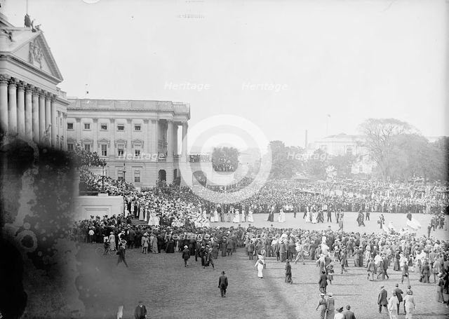 Woman Suffrage - Parade, May 1914, May 1914. Creator: Harris & Ewing.