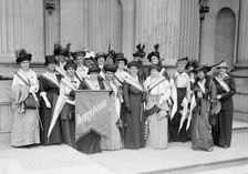 Woman Suffrage - Pennsylvania Pickets, 1917. Creator: Harris & Ewing