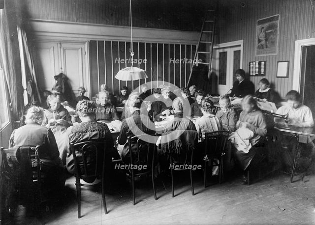 Woman Suffrage - Picket Parade, 1917. Creator: Harris & Ewing.
