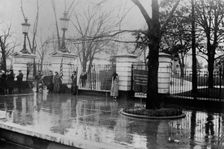 Woman Suffrage - Picket Parade, 1917. Creator: Harris & Ewing