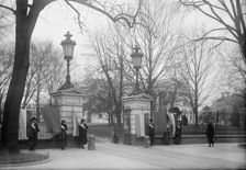 Woman Suffrage - Pickets, 1917. Creator: Harris & Ewing