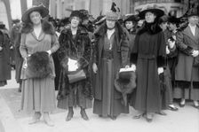 Woman Suffrage - Pickets, 1917. Creator: Harris & Ewing