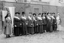 Woman Suffrage - Pickets, 1917. Creator: Harris & Ewing