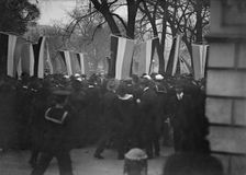 Woman Suffrage - Pickets, 1917. Creator: Harris & Ewing