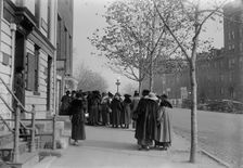 Woman Suffrage - Pickets, 1917. Creator: Harris & Ewing