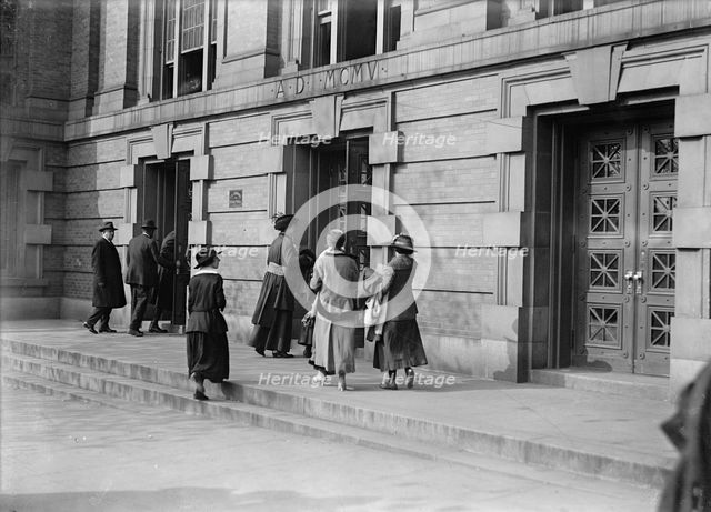 Woman Suffrage - Pickets, 1917. Creator: Harris & Ewing.