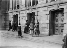 Woman Suffrage - Pickets, 1917. Creator: Harris & Ewing