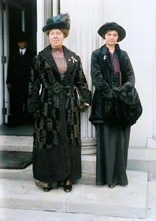 Woman Suffrage - Rose Winslow And Maggie Hinchey, 1914. Creator: Harris & Ewing