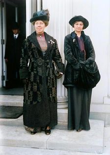 Woman Suffrage - Rose Winslow And Maggie Hinchey, 1914. Creator: Harris & Ewing