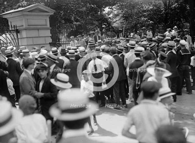 Woman Suffrage - Riots, 1917. Creator: Harris & Ewing.