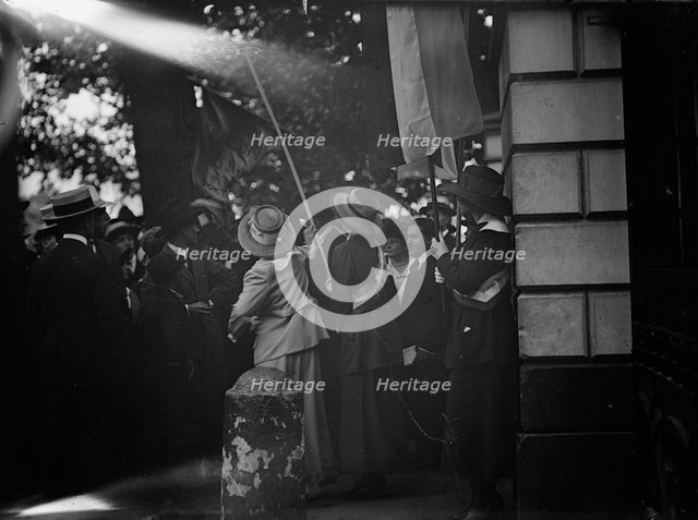 Woman Suffrage - Riots, 1917. Creator: Harris & Ewing.