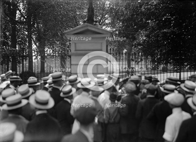 Woman Suffrage - Riots, 1917. Creator: Harris & Ewing.