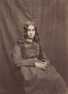 Woman, Surrey County Asylum, c. 1855. Creator: Dr Hugh Welch Diamond