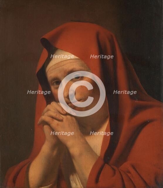 Woman Praying, 1640-1671. Creator: Caesar Boëtius van Everdingen.