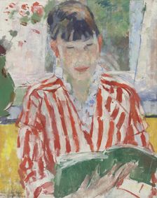 Woman Reading, 1913. Creator: Rik Wouters