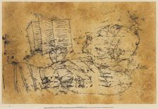 Woman Reading, 1925. Creator: Paul Klee