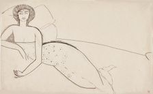 Woman Reclining on a Bed (Anna Akhmatova), c. 1911