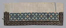 Woman's Trouser Band, China, Qing dynasty (1644-1911), 1875/1900. Creator: Unknown