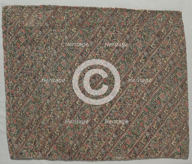 Woman's trouser fabric, early 1800s. Creator: Unknown.