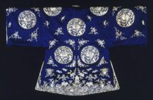 Woman's Waitao (Semiformal Domestic Surcoat), China, Qing dynasty (1644-1911), 1875/1900. Creator: Unknown