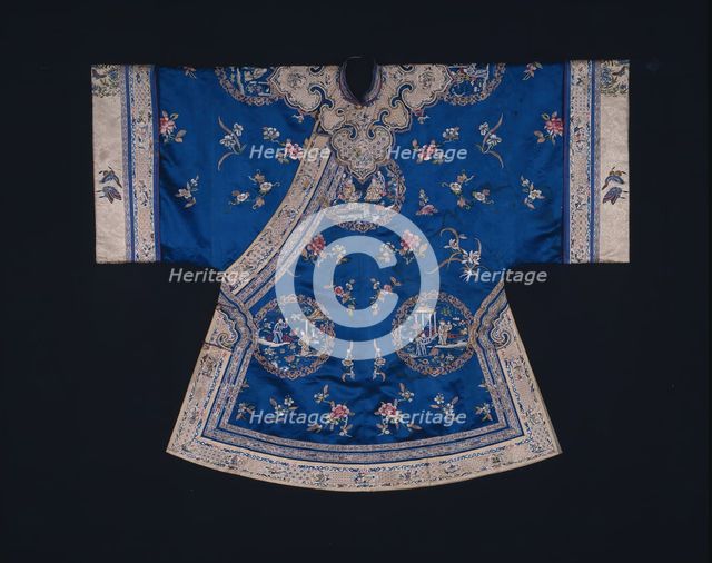 Woman's Ao (Short Robe), China, Qing dynasty (1644-1911), 1875/1900. Creator: Unknown.