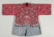 Woman's Bridal Dress, Dragon Jacket, 1800s. Creator: Unknown