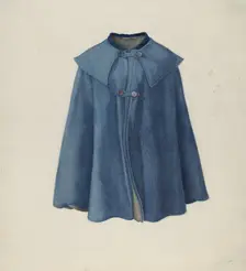 Woman's Cape, c. 1936. Creator: Helen E. Gilman