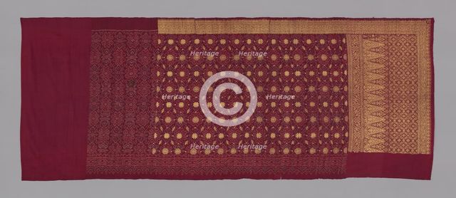 Woman's Ceremonial Skirt (Kain pantang), Sumatra, 19th century. Creator: Unknown.