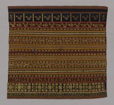 Woman's Ceremonial Skirt (Tapis), Indonesia, 19th century. Creator: Unknown