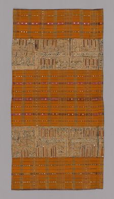 Woman's Ceremonial Skirt (tapis), Sumatra, 19th century. Creator: Unknown