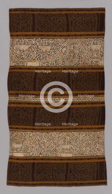 Woman's Ceremonial Skirt (tapis), Sumatra, 19th century. Creator: Unknown.