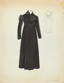 Woman's Coat, 1935/1942. Creator: Margaret Concha
