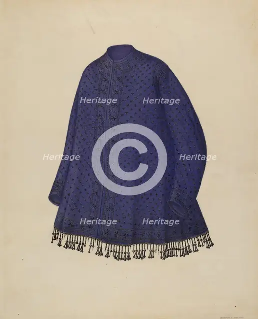 Woman's Coat, c. 1939. Creator: Dorothea Mierisch.