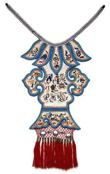 Woman's Collar, c1880s. Creator: Unknown