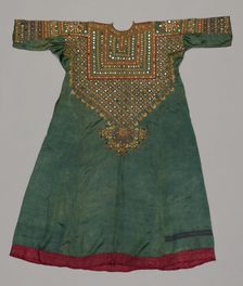 Woman's Dress, 1800s. Creator: Unknown