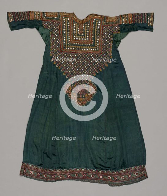 Woman's Dress, 1800s. Creator: Unknown.