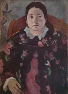 Woman's Head 1923. Artist: Paul Gauguin