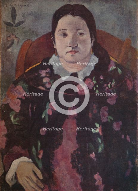 'Woman's Head', 1923. Artist: Paul Gauguin.
